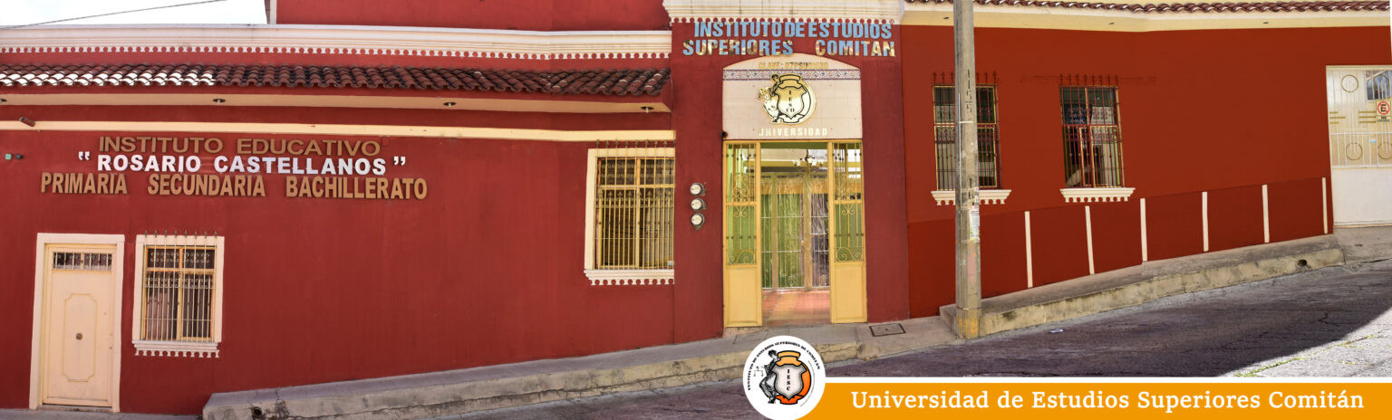 Fachada de la universidad